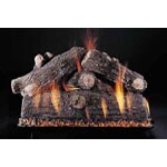 Prestige Oak See Thru Log Set